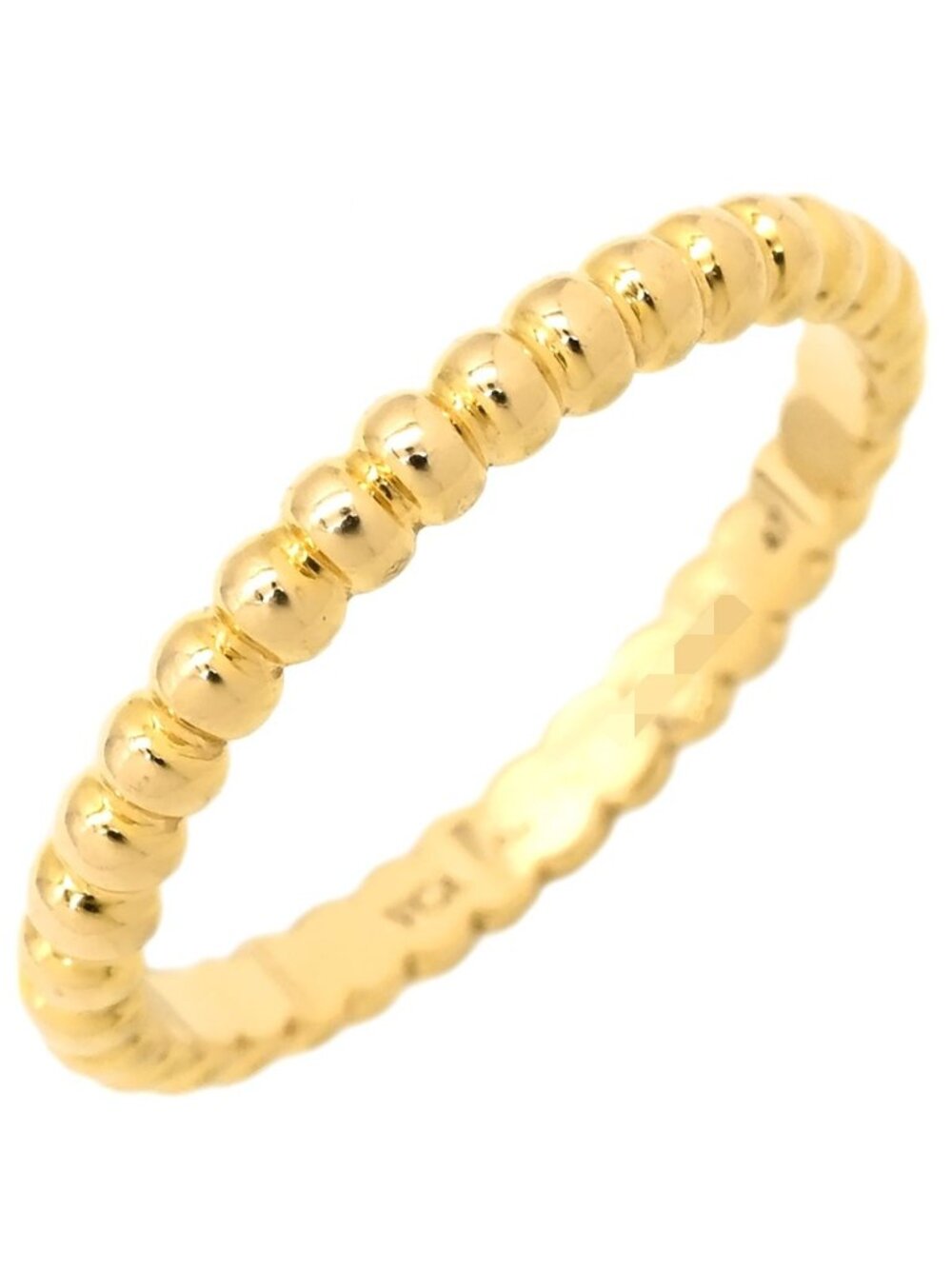Van Cleef & Arpels Ring Perlee Gold Pearl Small Yellow 47 18k